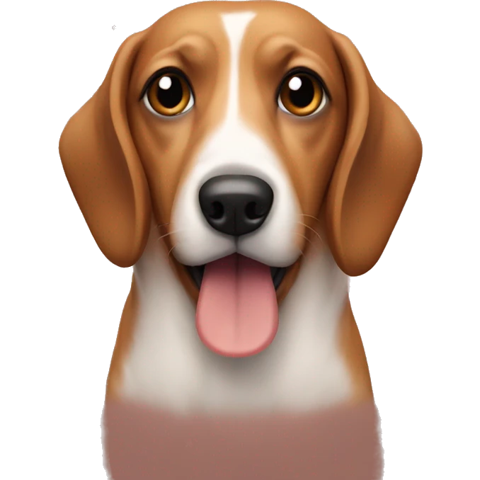 Dog salchicha Christmas  emoji