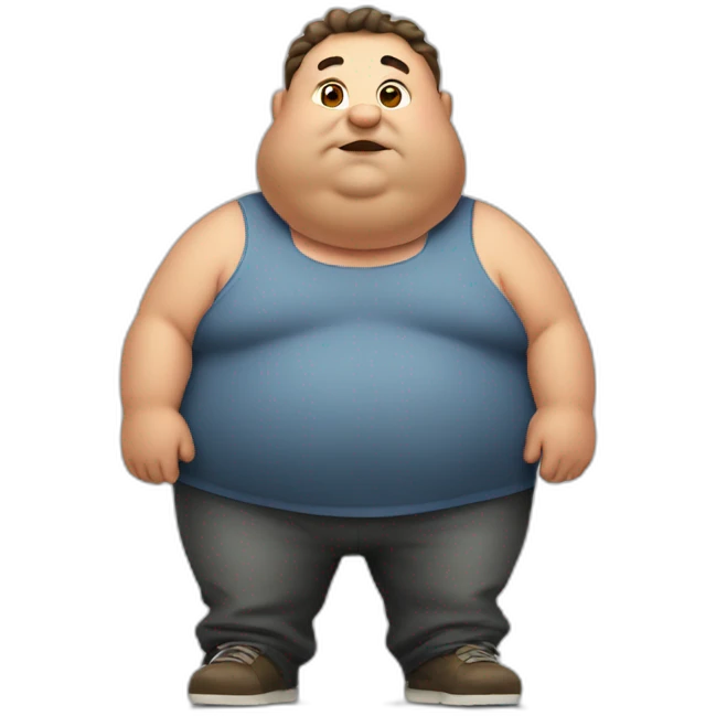 Fat Man emoji