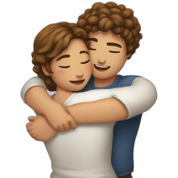 Hug love emoji