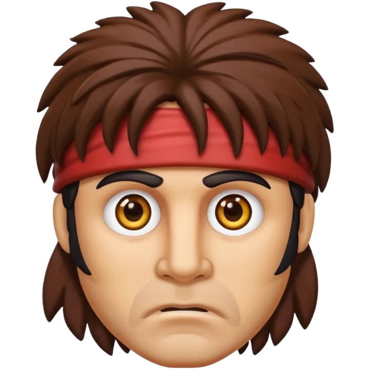 Ecureil qui ressemble à Rambo emoji