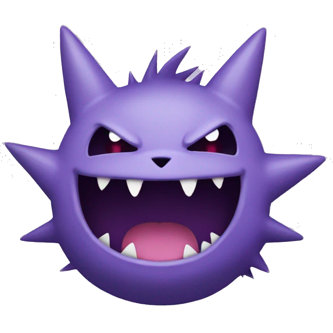 Gengar pokemon emoji