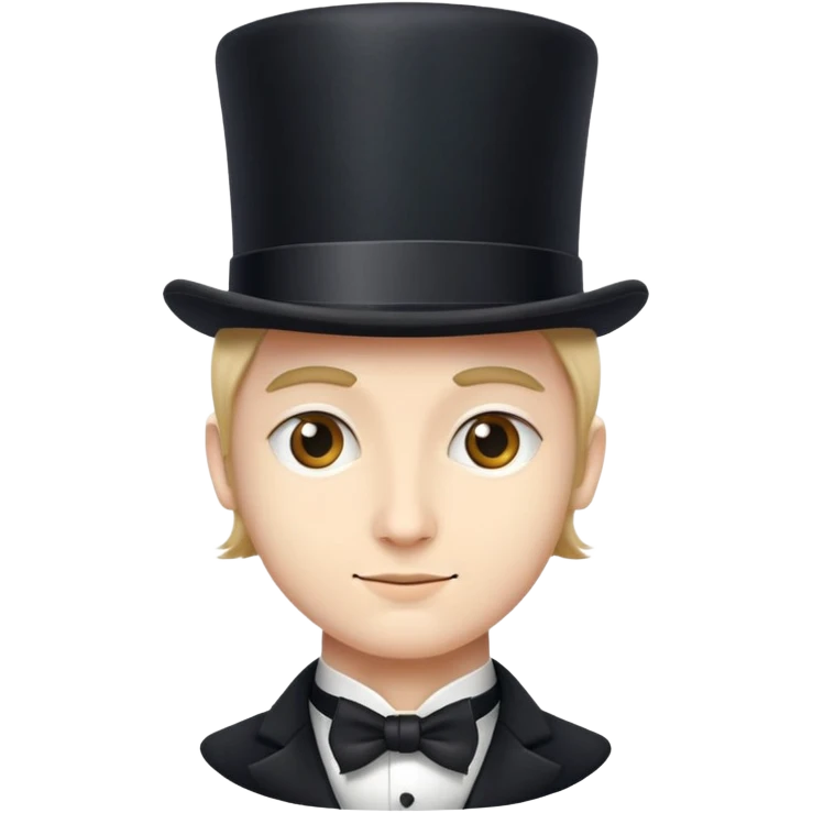 Буся в цилиндре  emoji