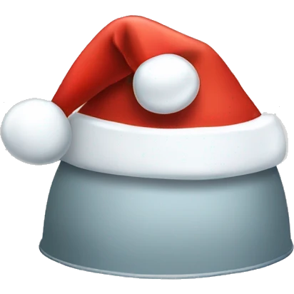 igloo xmas santa hat emoji