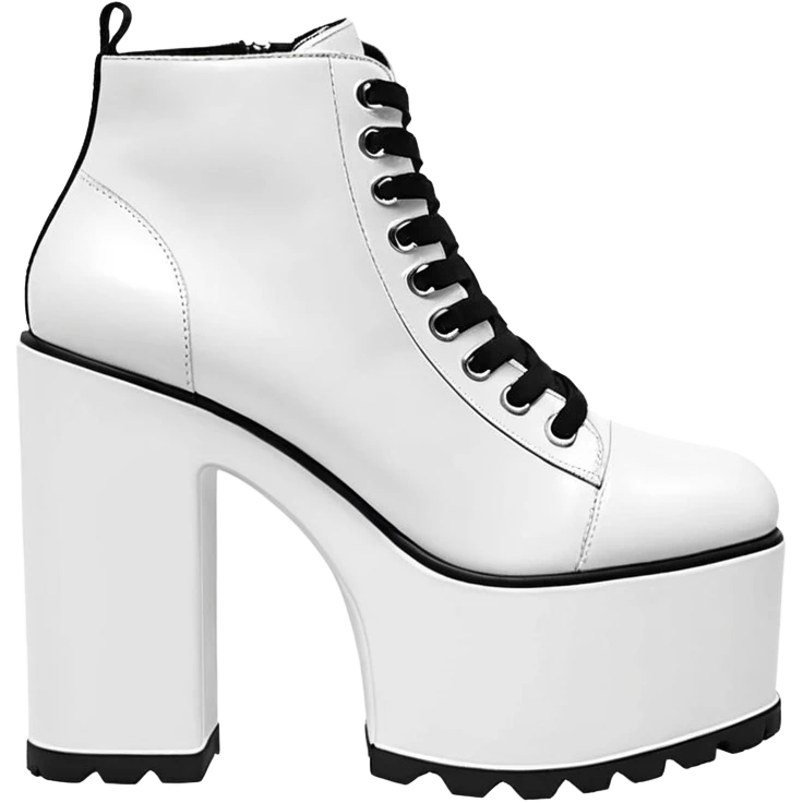 Calzado Qozmo White  marca YRU emoji