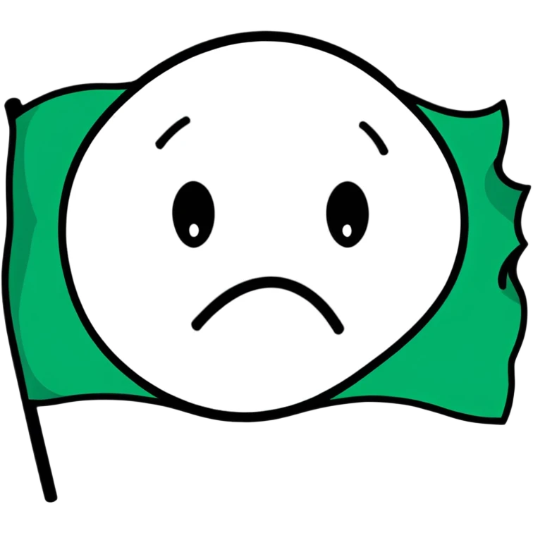 Afghanistan flag with a large crying face in the center emoji