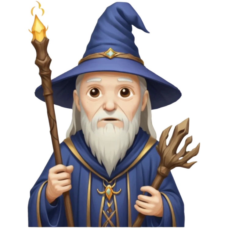 dying wizard  emoji