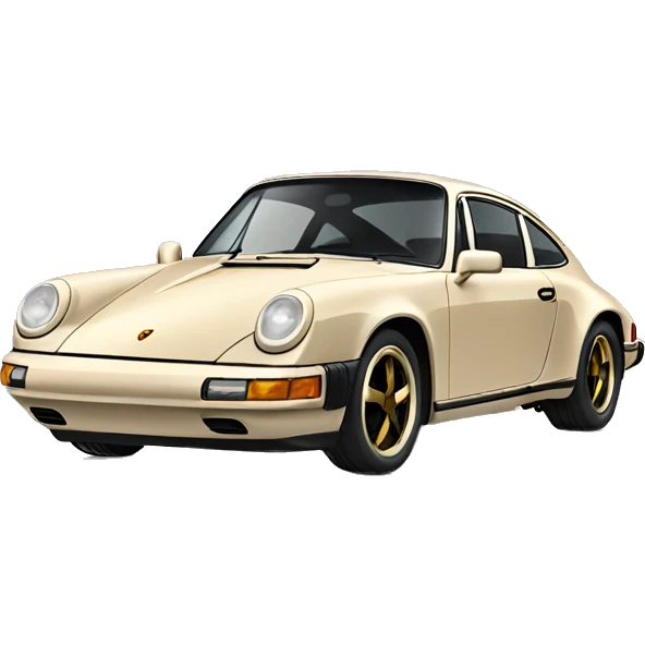beige porsche  emoji