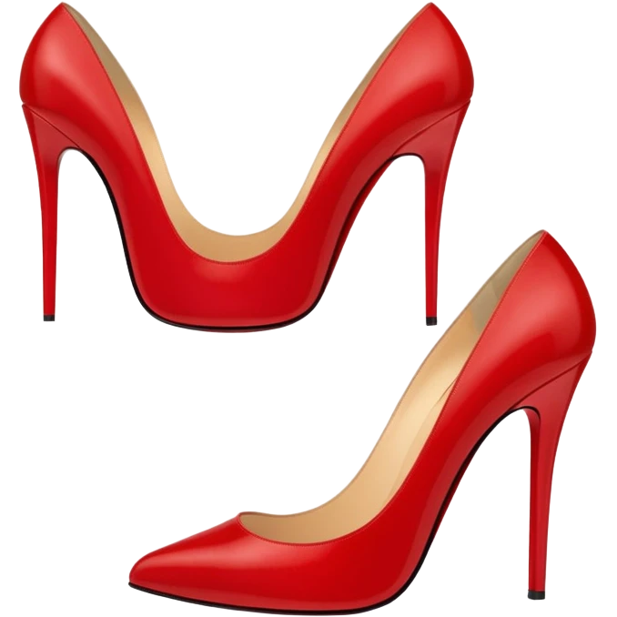 туфли Cristian louboutin emoji