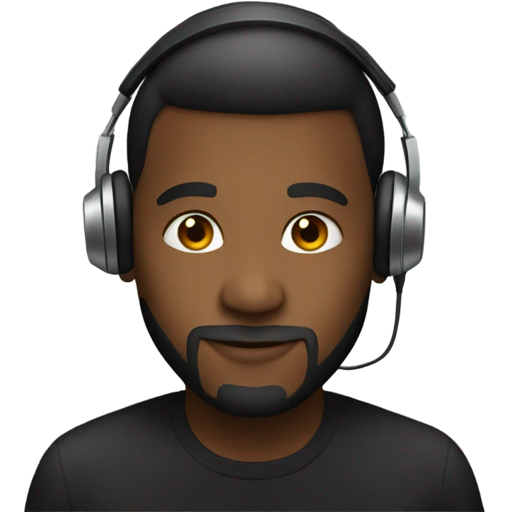a DJ emoji
