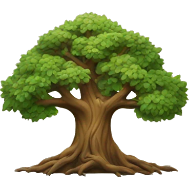 Spiritual tree emoji