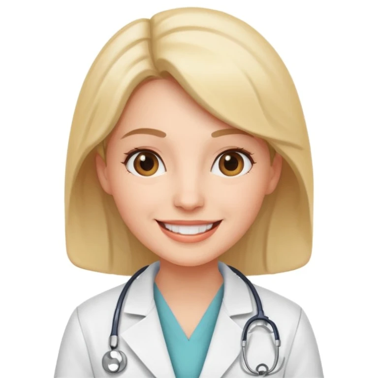 Female doctor emoji