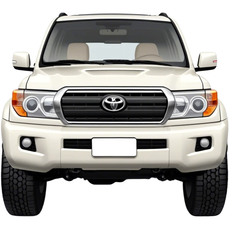 Toyota Land Cruiser - Toyota (Model Year: 2021) (Iconic colour: White) emoji