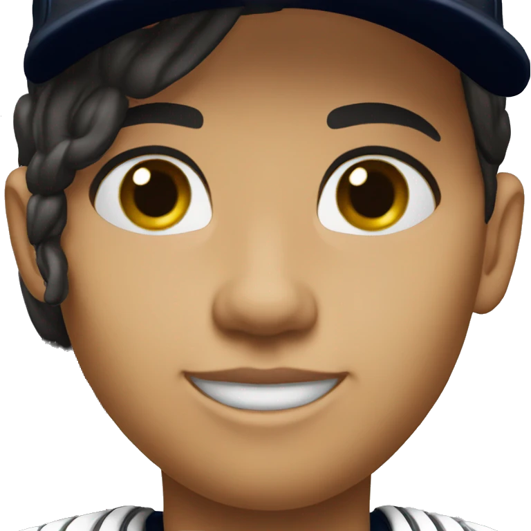 Brunette Yankees  emoji
