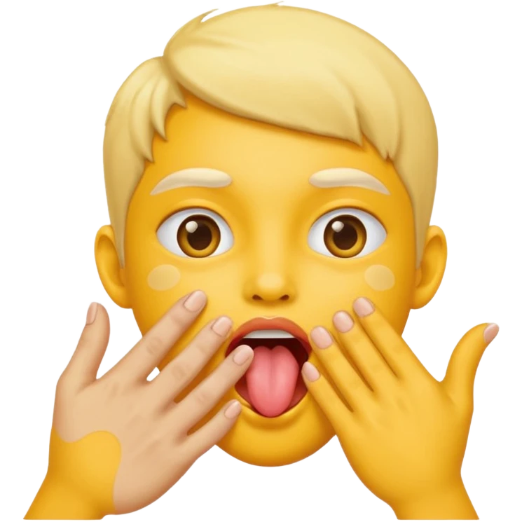 emoji che lecca 😛🫱🫲con queste due mani emoji