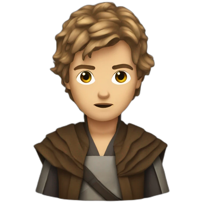 Burned up Anakin emoji