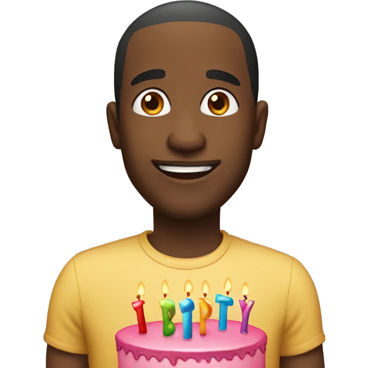 Happy birthday emoji