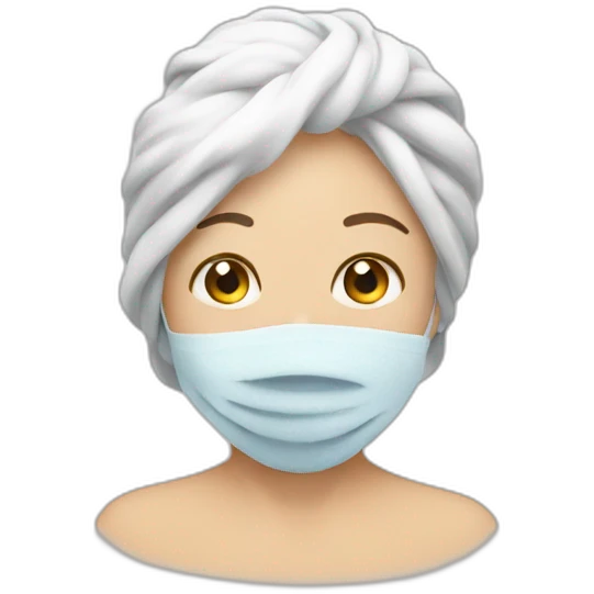 Washing face emoji