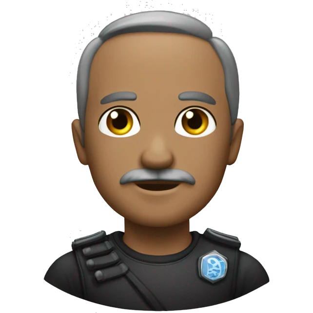 Schwarzer Eiswürfel emoji