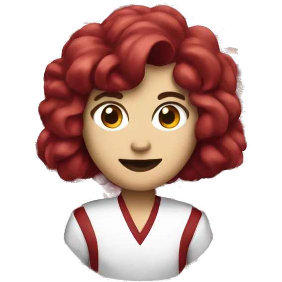White University of Alabama Crimsonette emoji
