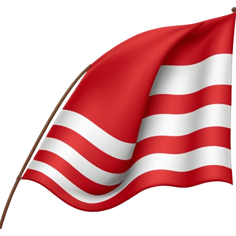 crée un drapeau savoyard emoji