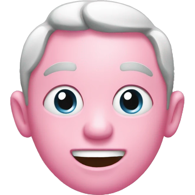 Pink shaking head emoji  emoji