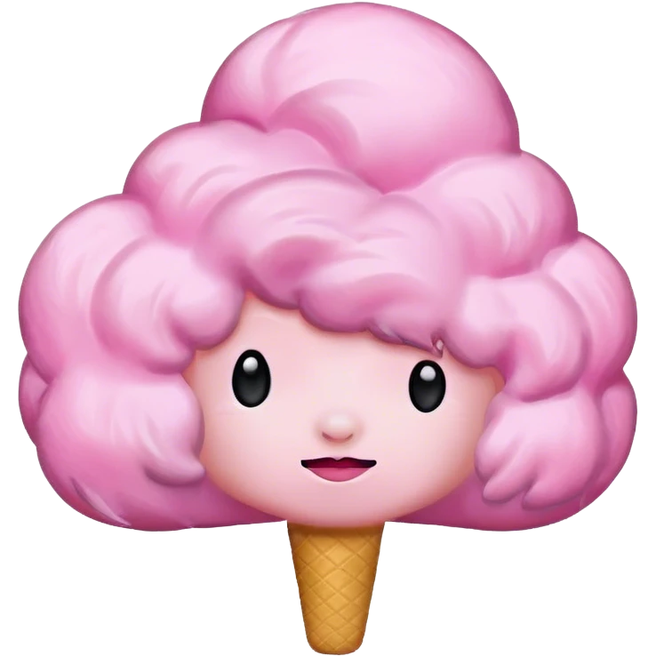 Cotton candy emoji