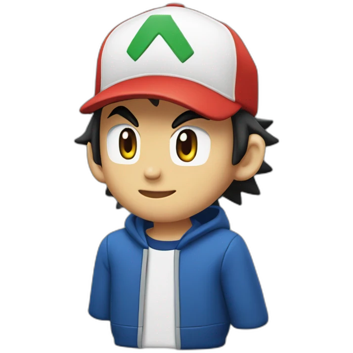ash ketchum emoji