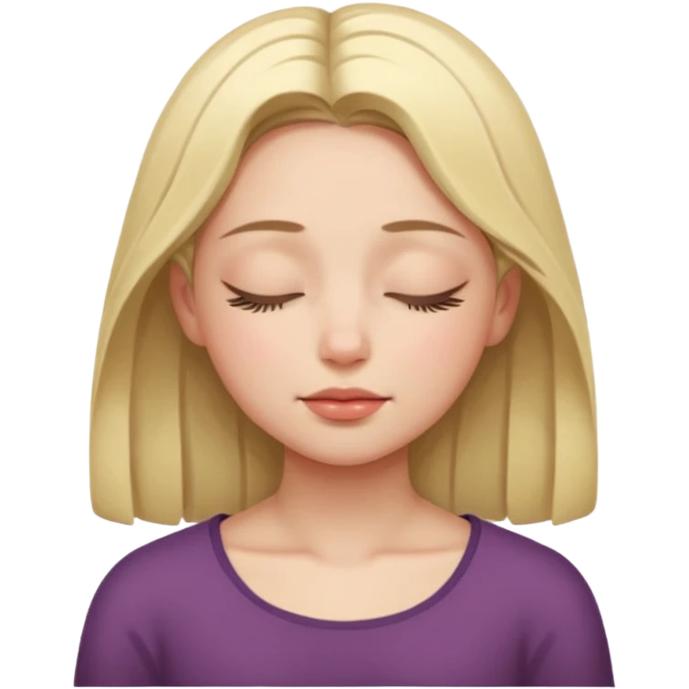 Kapalı kız suratı emoji