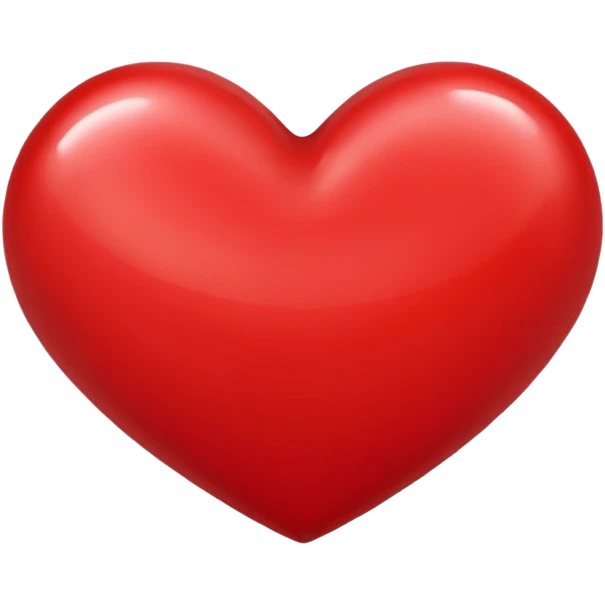 red heart emoji
