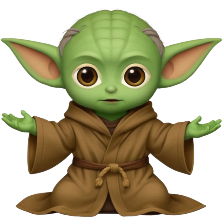 Baby yoda emoji