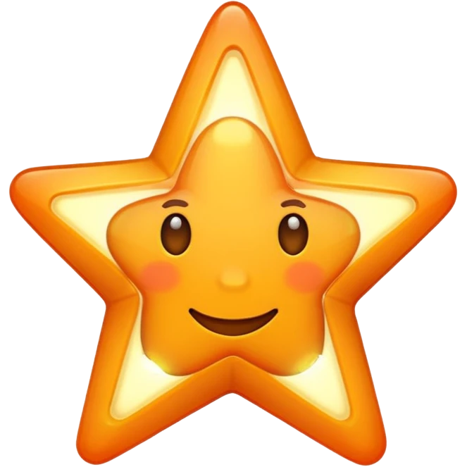 orange star emoji