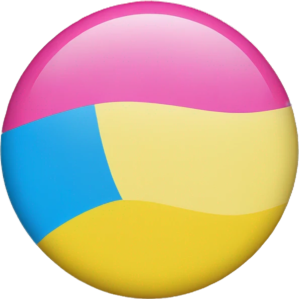 The pansexual flag emoji