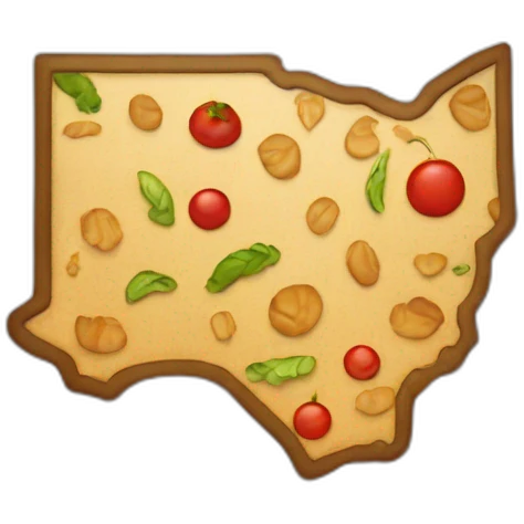 map marker that category food, only one icon emoji