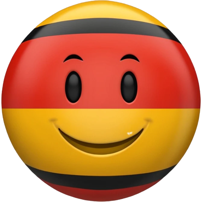 East Germany country ball emoji