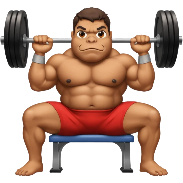 bufo benching 200 kgs emoji