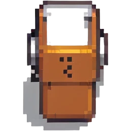 referee's whistle simple style pixel art emoji