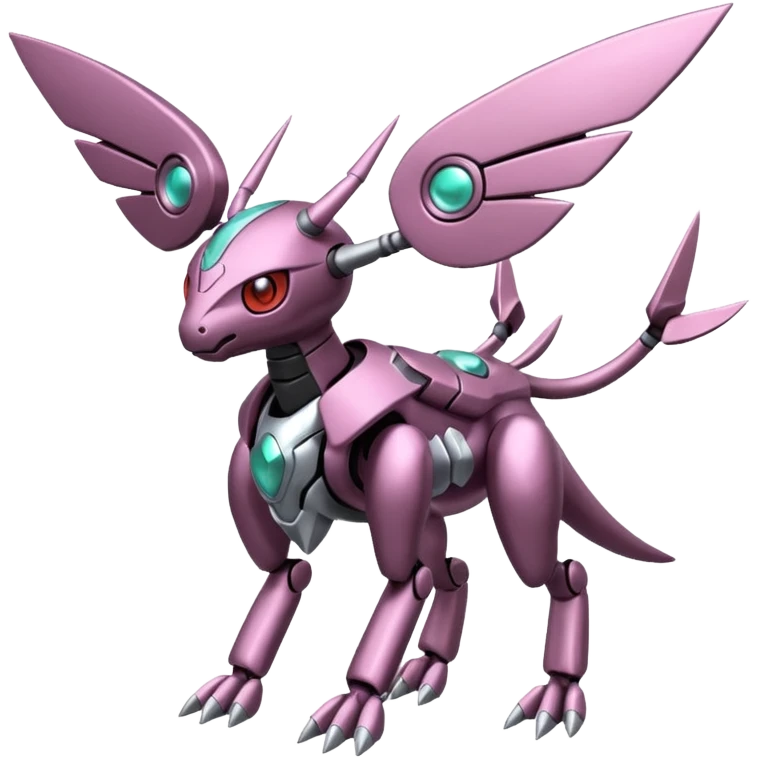 Vikavolt-Pinsir-Genesect-Miraidon-fusion, full body emoji