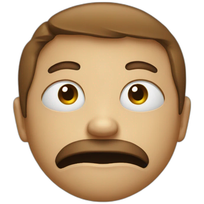Dount in a face emoji