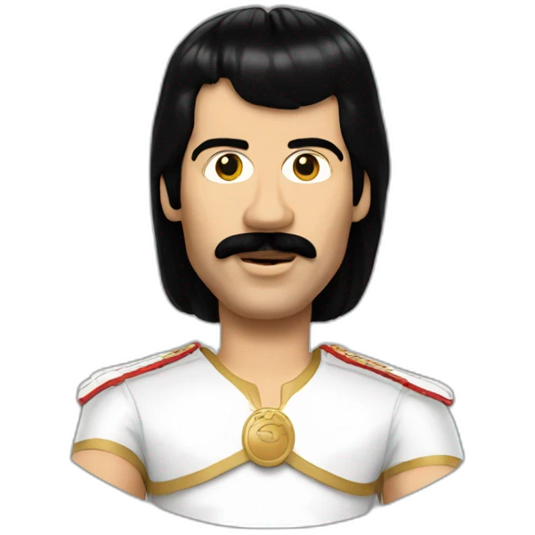 Freddie Mercury emoji