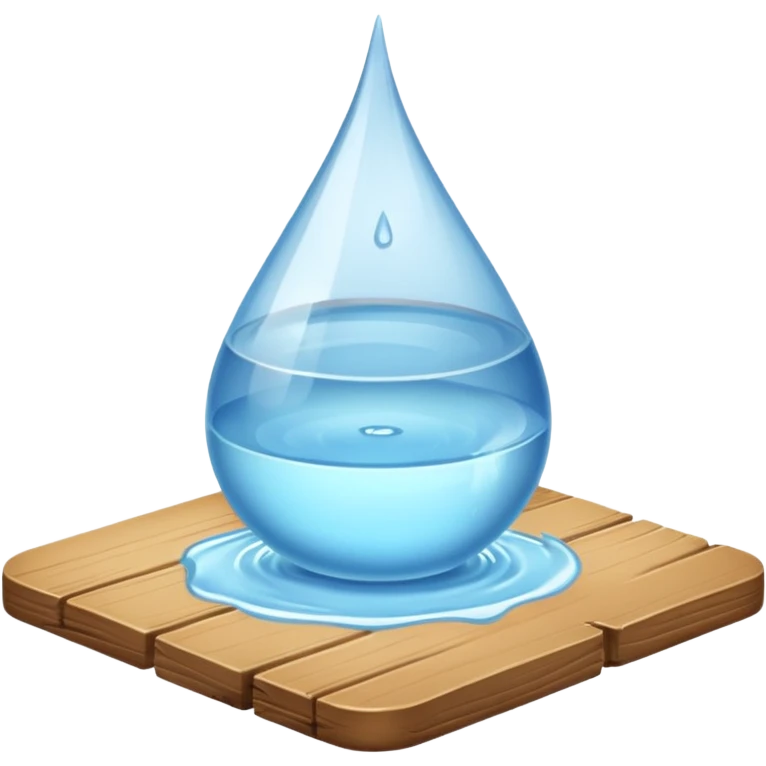 Water Spills from a glass to the floor  emoji
