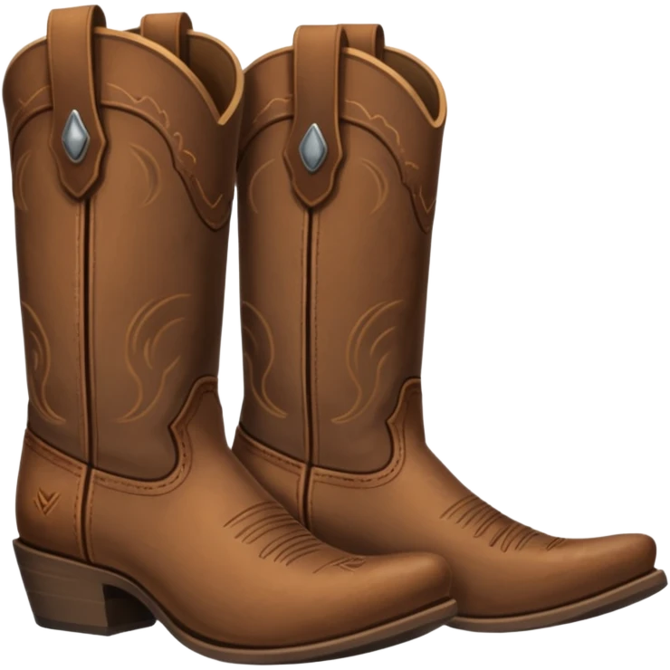 western boots emoji