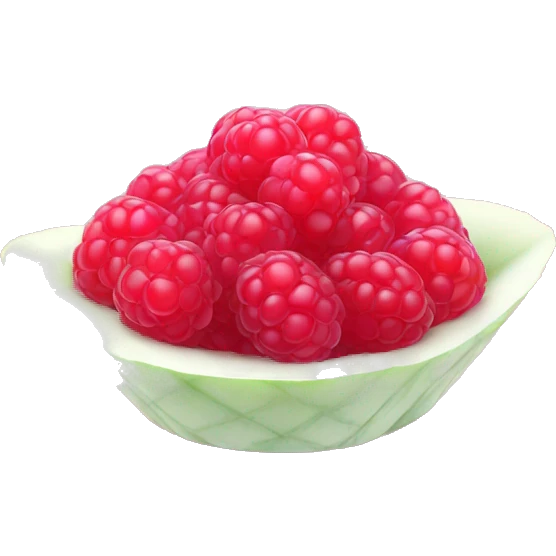 Raspberry tartare  emoji