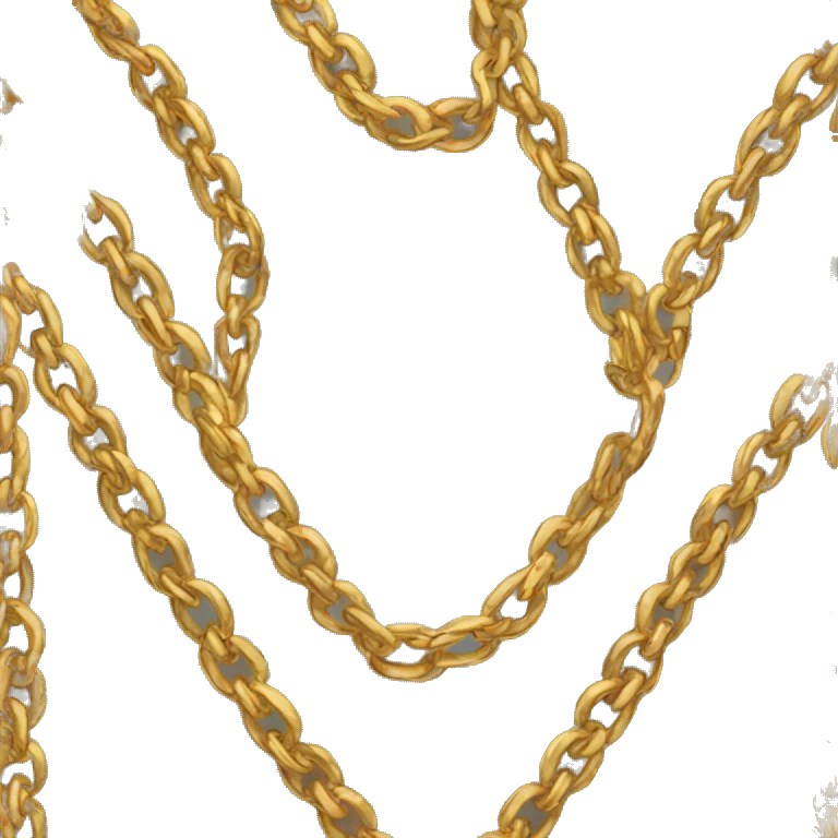 gold CHAIN emoji