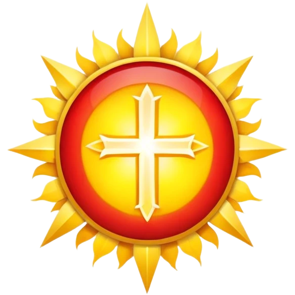 Red, Yellow, Godly, Light, Holy, Evolight emoji