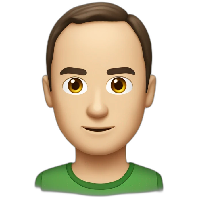 sheldon cooper bazinga emoji