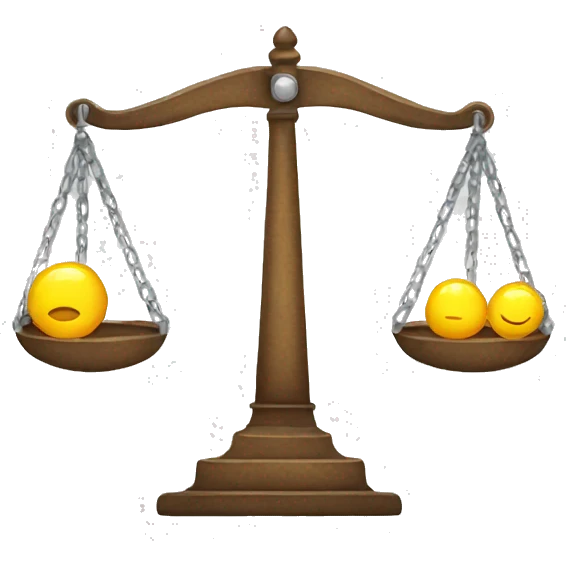 balance scale emoji