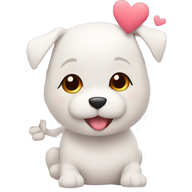Thank you cute with hearts emoji