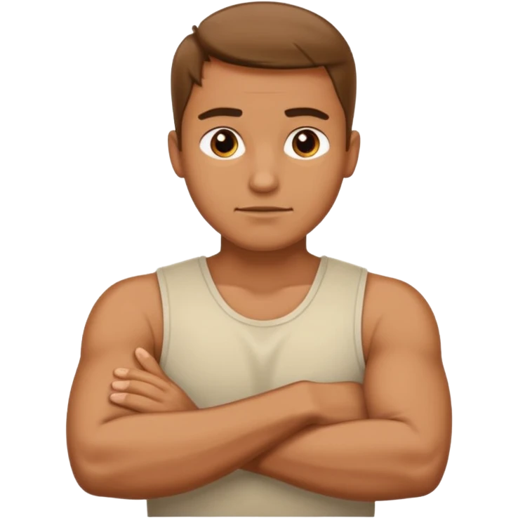 man say no with his hands crosswise emoji