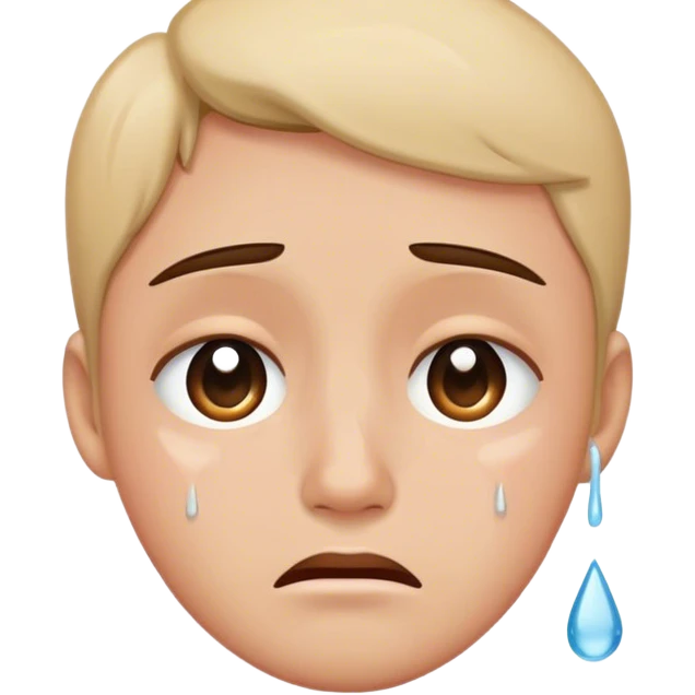 Cry emoji