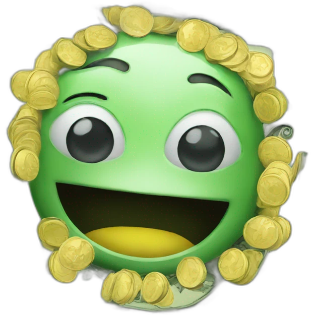 swimming in money emoji